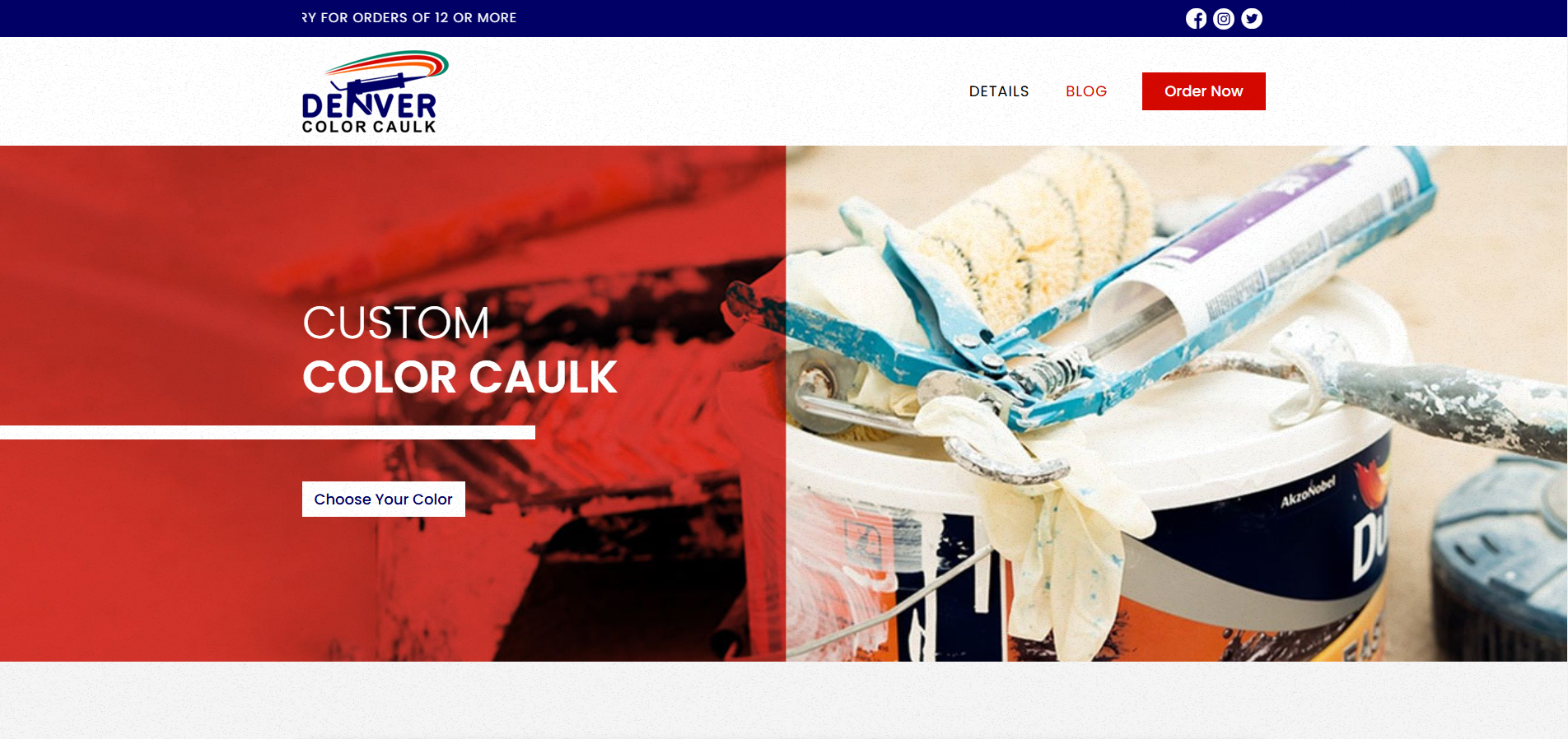 Denver Color Caulk